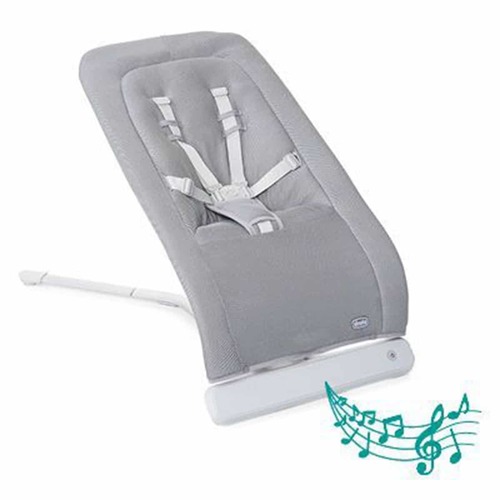 טרמפולינה Rhythm & Sound Baby Bouncer רית’ם אנד סאונד Cool Grey אפור בהיר CHICCO צ'יקו