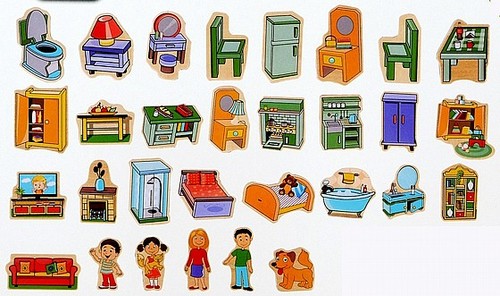 משחק מגנטים בבית שלנו PIT TOYS פיט טויס 