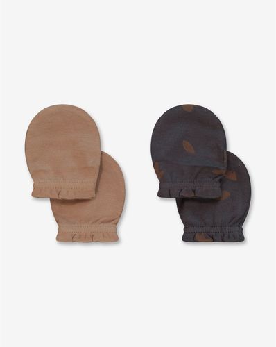 שני זוגות כפפות חורף 2023 צבע אפור צרקול מיננה