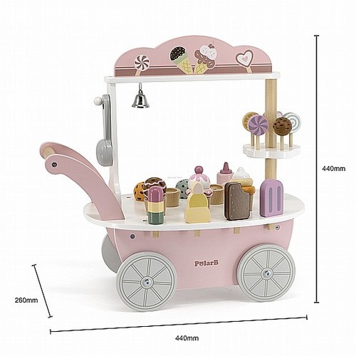 עגלת חנות גלידה PolarB by Viga