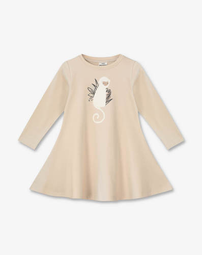 שמלה פלנל FW אבן 2023 MINENE מיננה