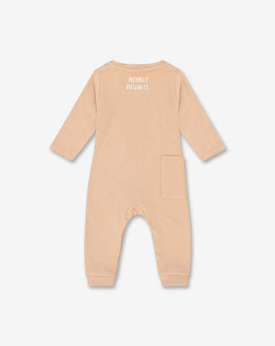 אוברול פלנל FW ורוד 2023 MINENE מיננה