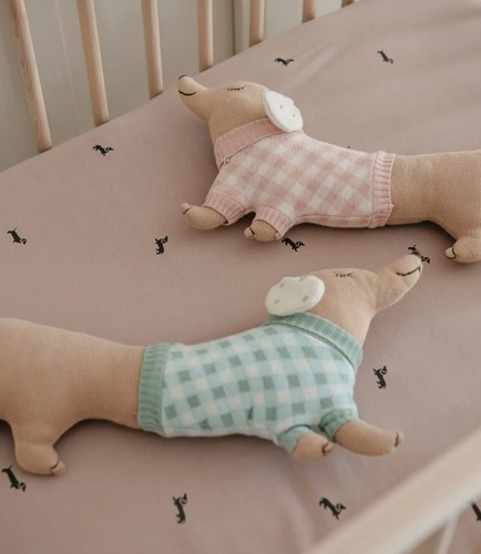 כרית כלב תחש ורודה NINO נינו