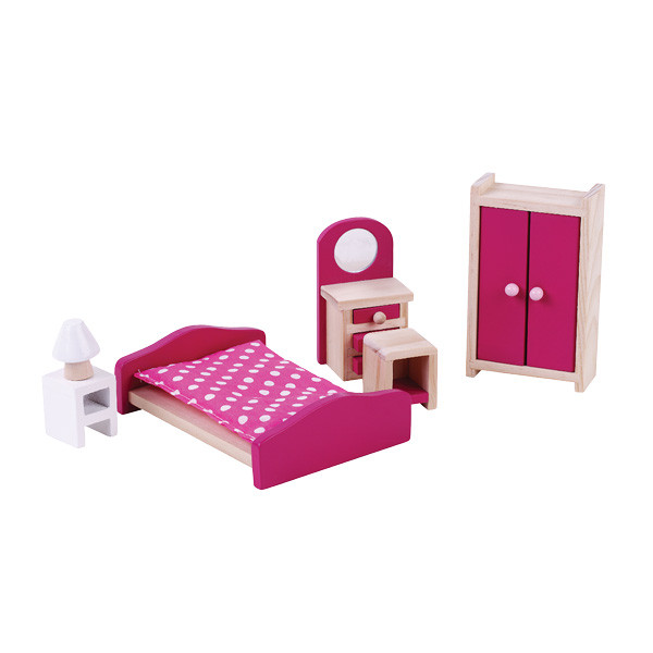 חדר שינה לבית בובות