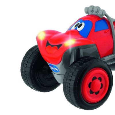 אוטו בילי + שלט הגה גלגלים גדולים - Billy Big Wheels