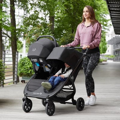 חבילת עגלת תאומים סיטי מיני ג’י טי 2 + אביזרים