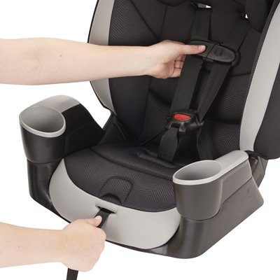 בוסטר עם רצועות 2 ב 1 מאסטרו ספורט Maestro Sport - אפור Granite Gray
