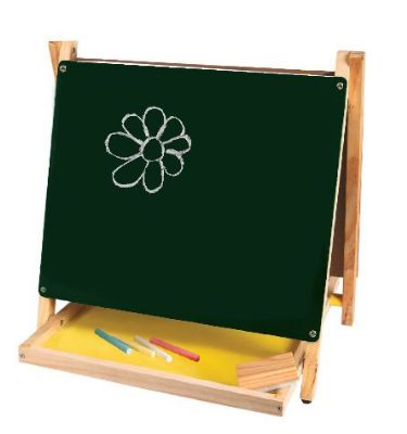 לוח ציור שולחני דו צדדי