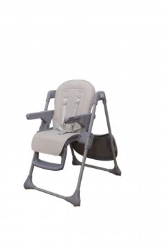 כיסא אוכל דגם:LEADER C1 -אפור בהיר