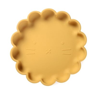 צלחת סיליקון נצמדת אריה מבית לורה