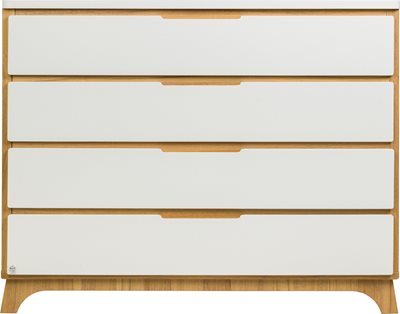 שידה אילן לבן טבעי 120 ס