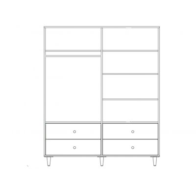 ארון אודם סגל בייבי