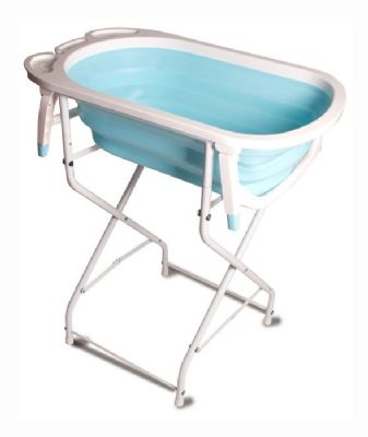 סטנד לאמבטיה מתקפלת מסילקון