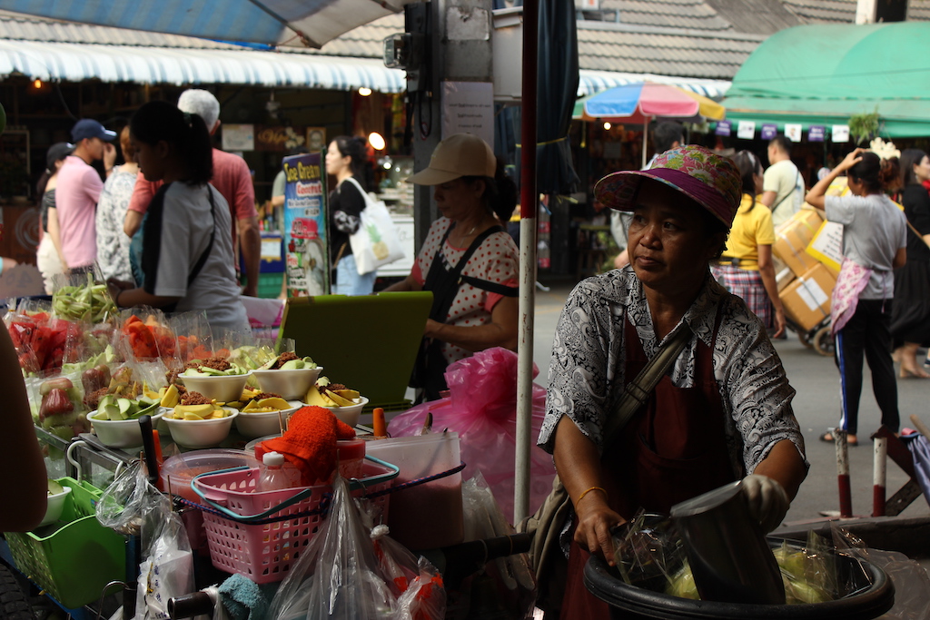 mercados de bangkok - locales