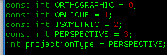 Projection Type Switching