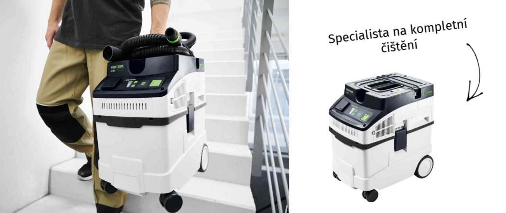 Festool CLEANTEC CT 25 - Mobilní vysavač