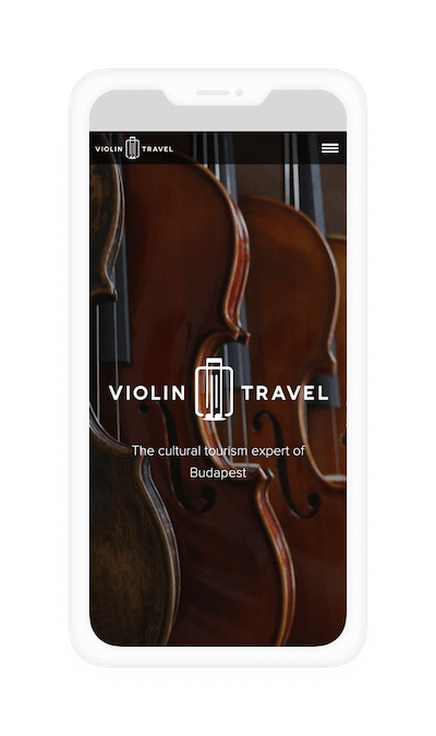 Violin Travel mobil verzió