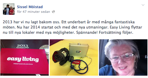 Sissel på Facebook