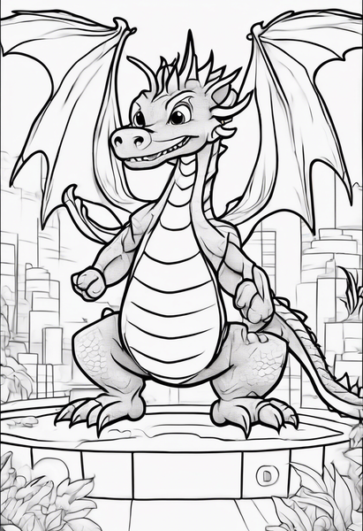 Dragon in Gym