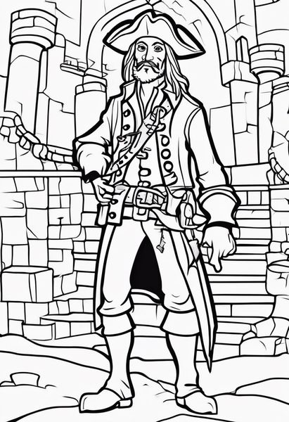 Pirate in Castle