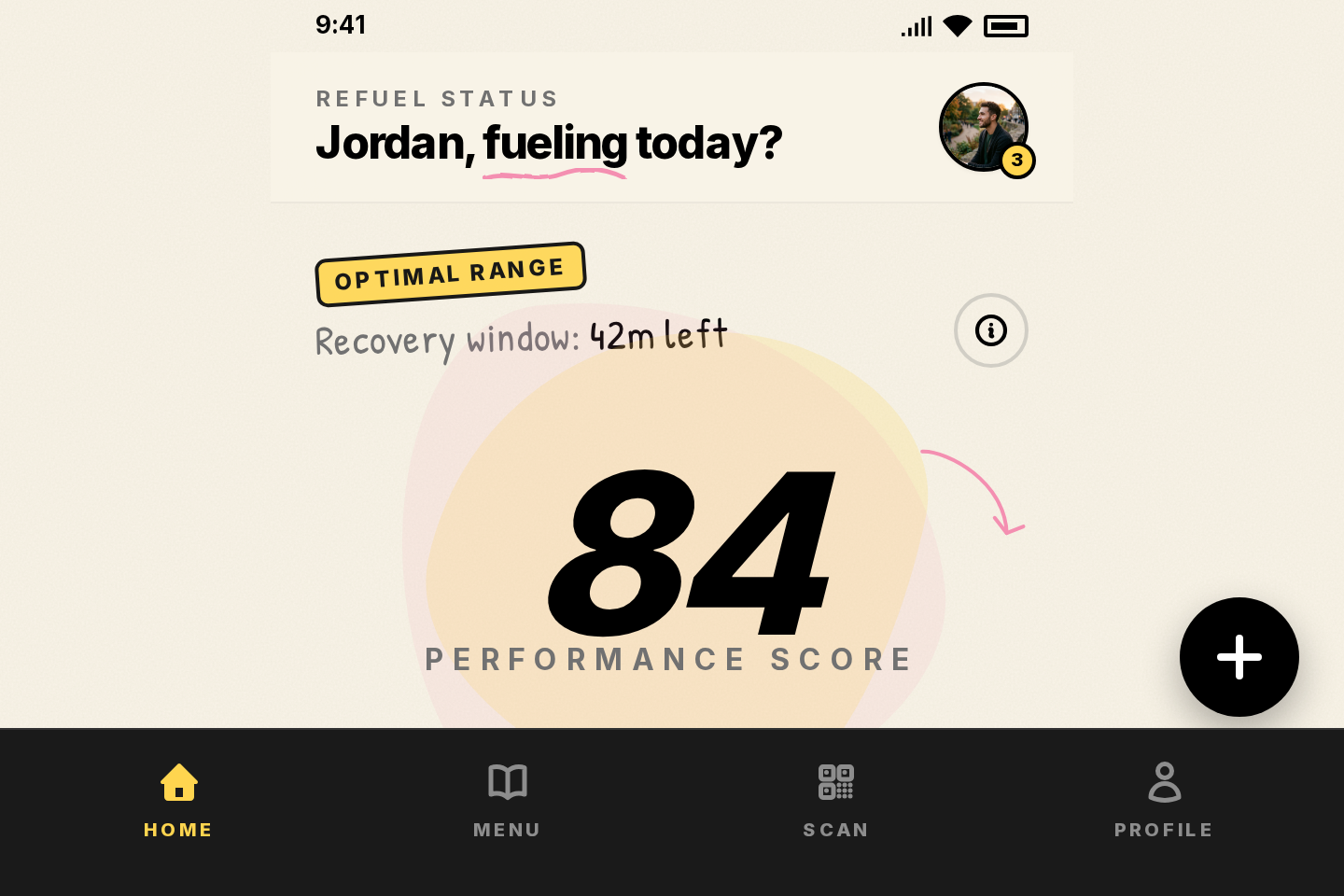 IRON & OAK — DASHBOARD template preview