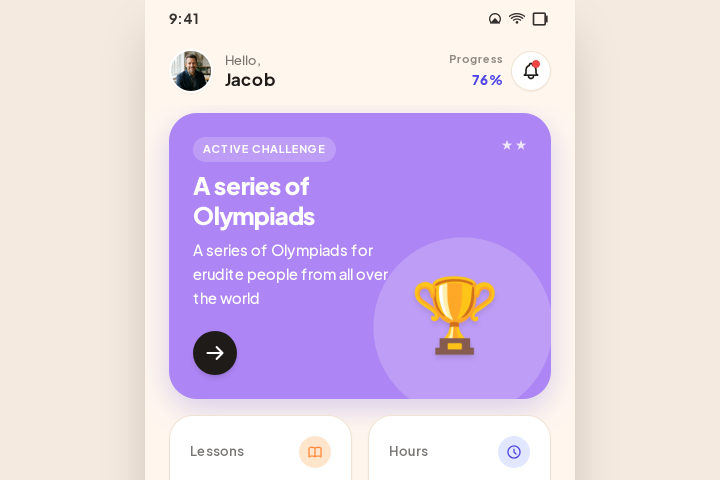Schola — Dashboard template preview
