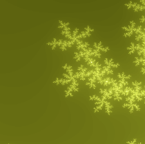 Clickable thumbnail of mandelbrot shader example