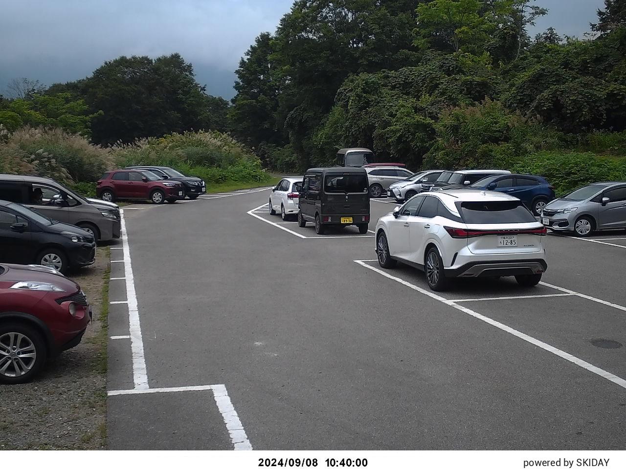 雨飾山登山口/第１駐車場画像