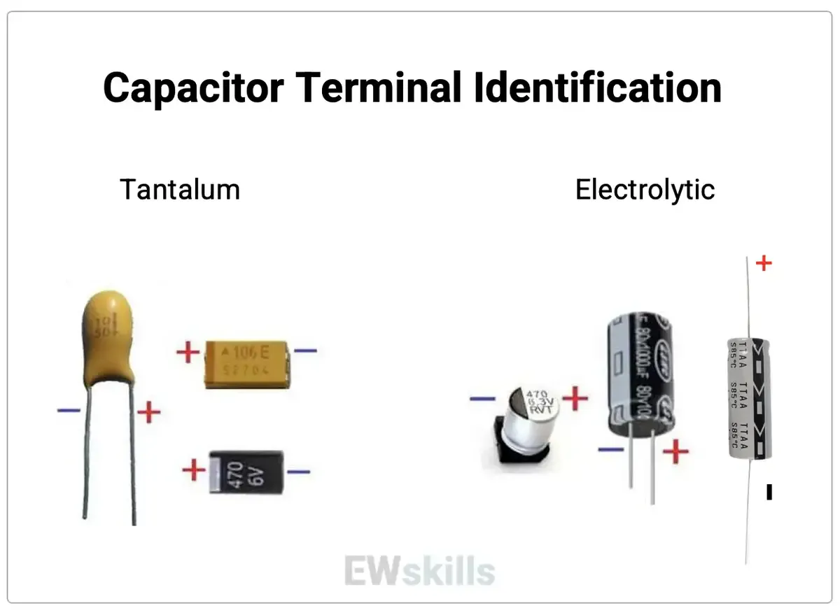 Capacitor Terminal Idenfication