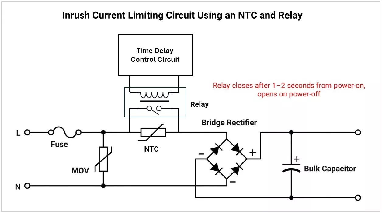 Inrush-Current-Limiting-Circuit-Using-an-NTC-and-Relay
