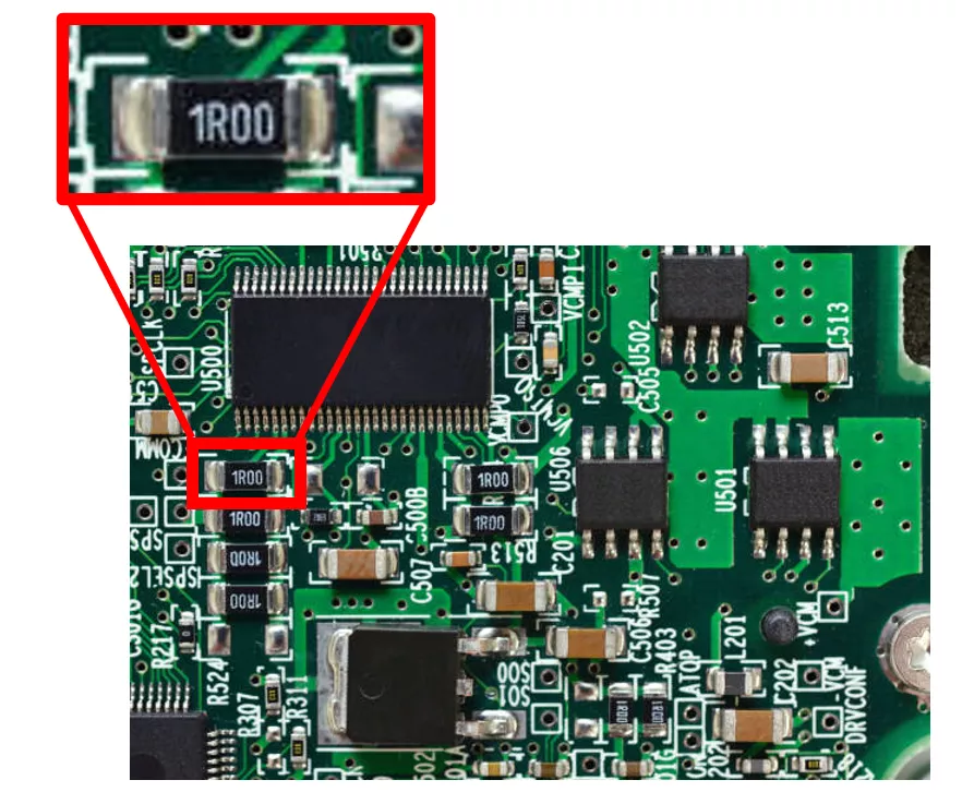 1R00-SMD-Resistor