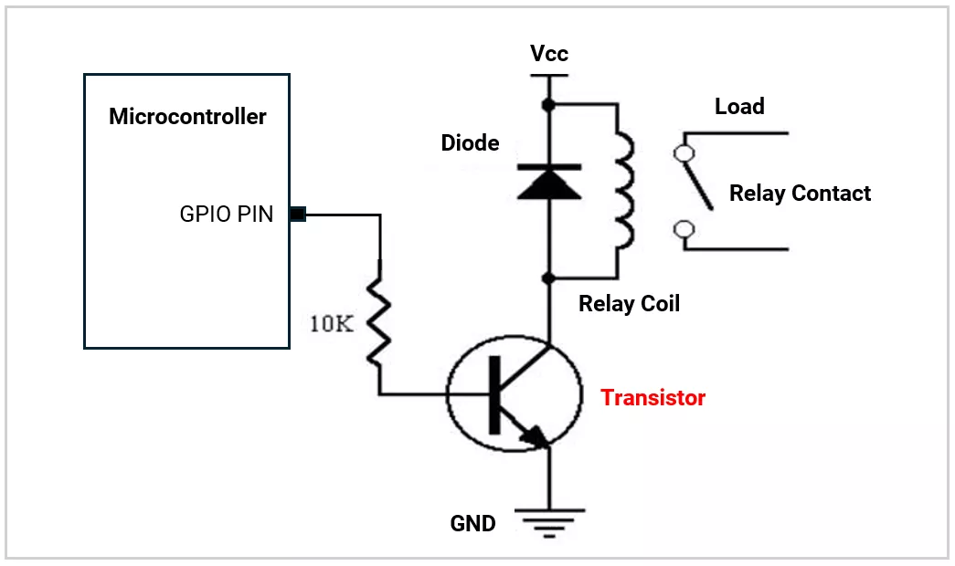 transistor-relay-circuit