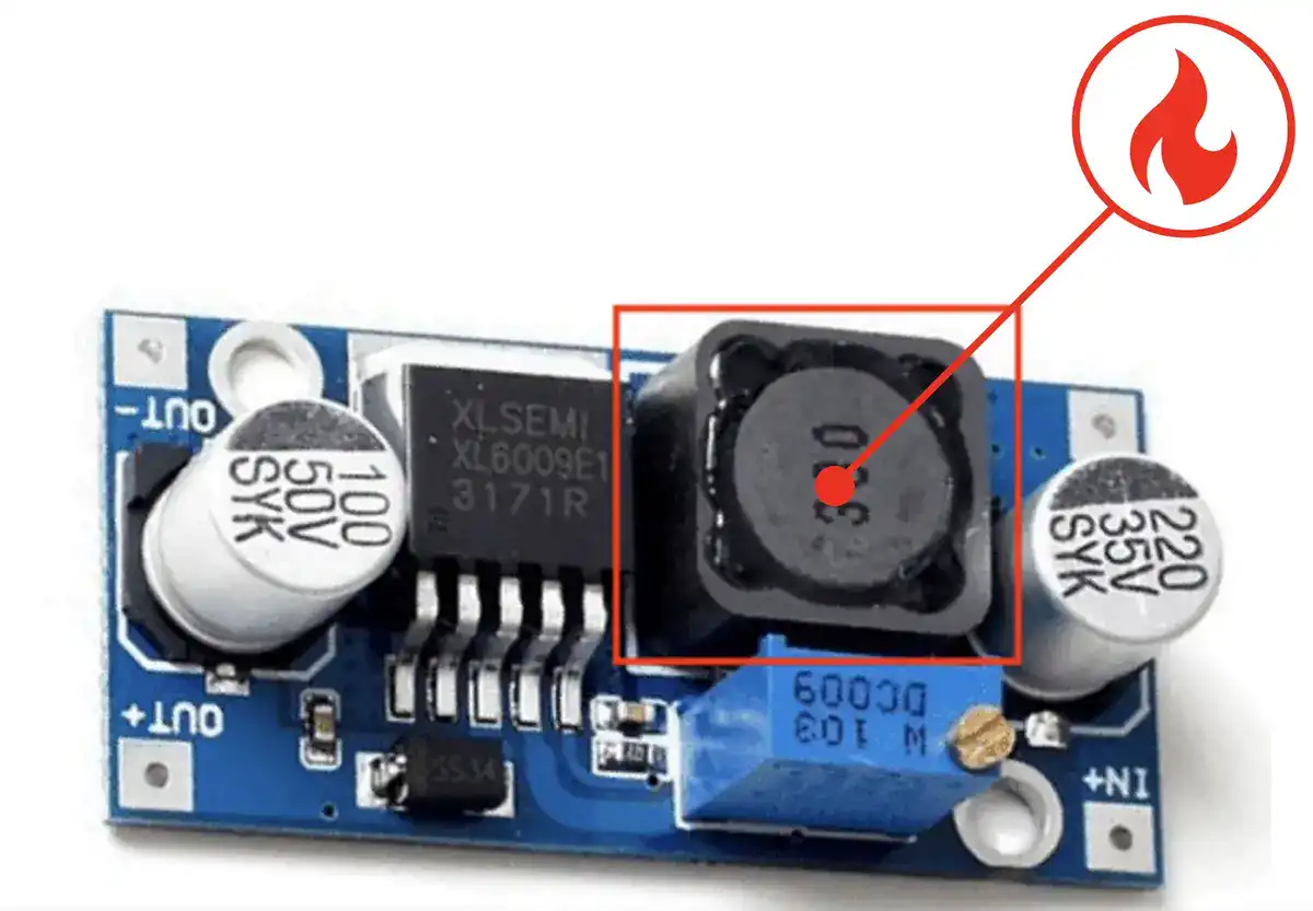 heating Buck boost converter module 