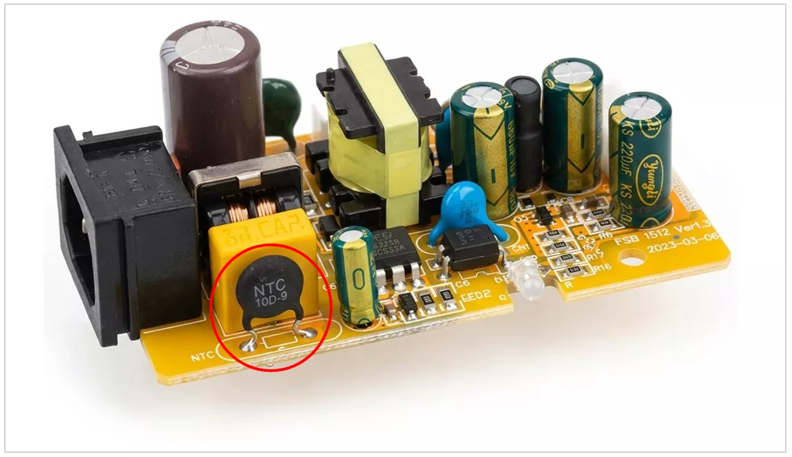 ntc-10d-9-thermistor-pcb