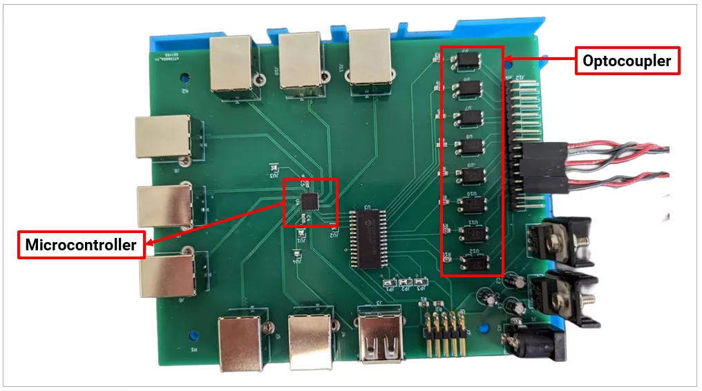 Optocoupler-circuit