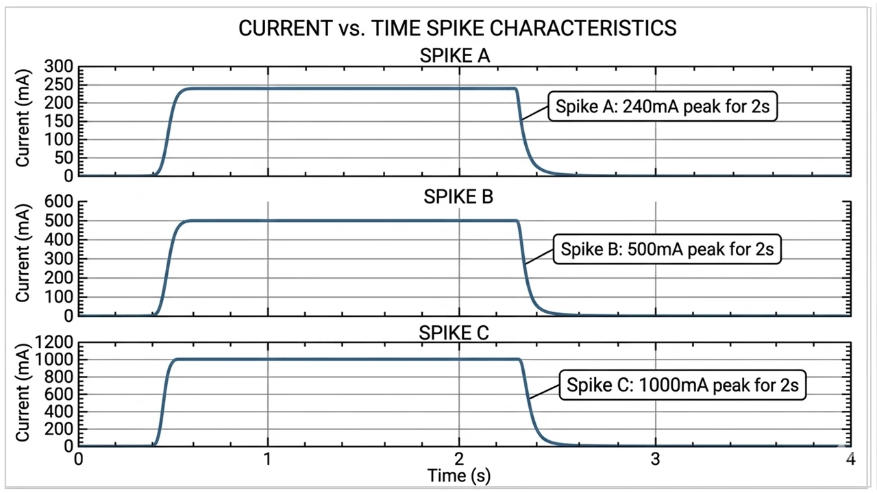 Current-vs-Time-Spikes