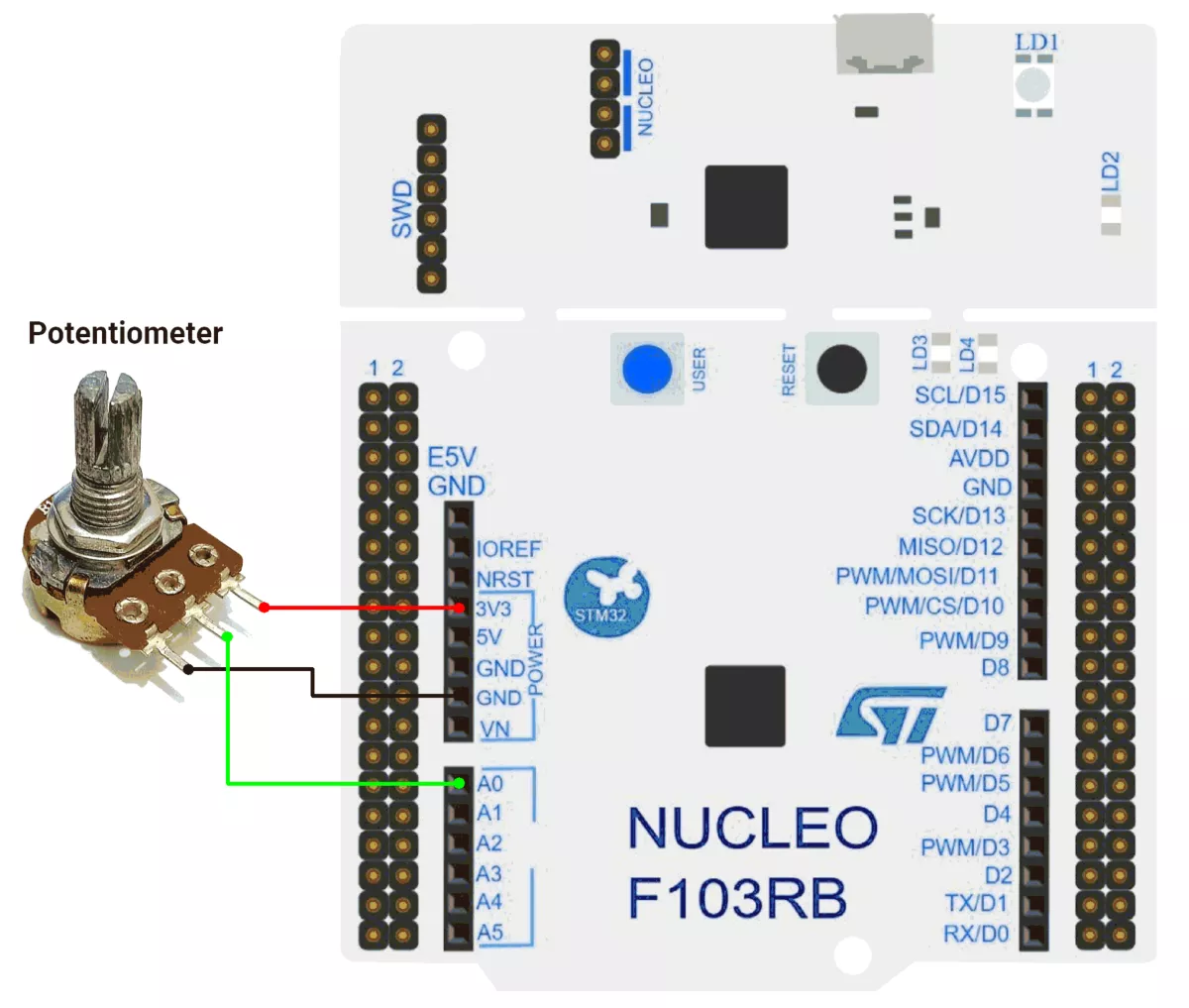 STM32-Serial-ploter-circuit