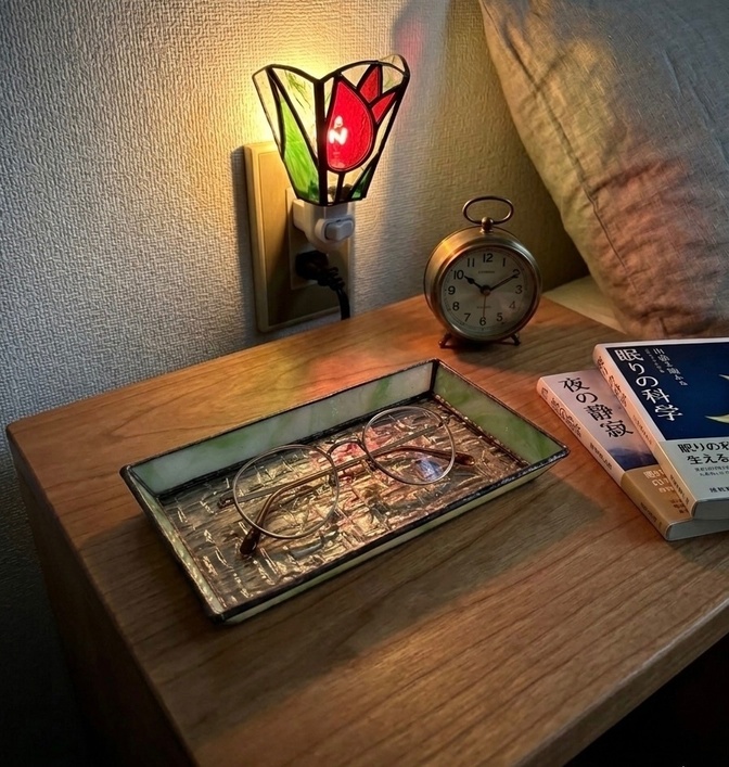 ステンドグラスのトレイを作ります✨✨