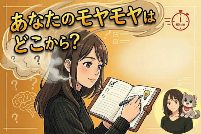 あなたのモヤモヤはどこから？
迷いを言葉にする体験セッション