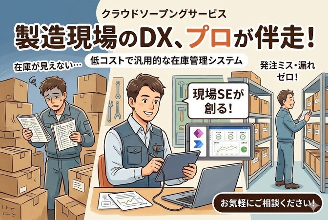 在庫管理・電子帳票システム　開発サービス