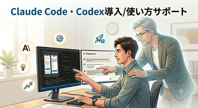 Claude Code・Codex導入/使い方サポート🛠️