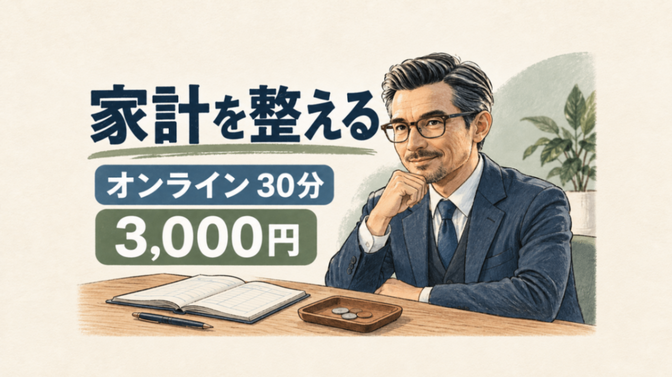 家計管理×資産形成｜1級FPと30分で次の一歩を整理