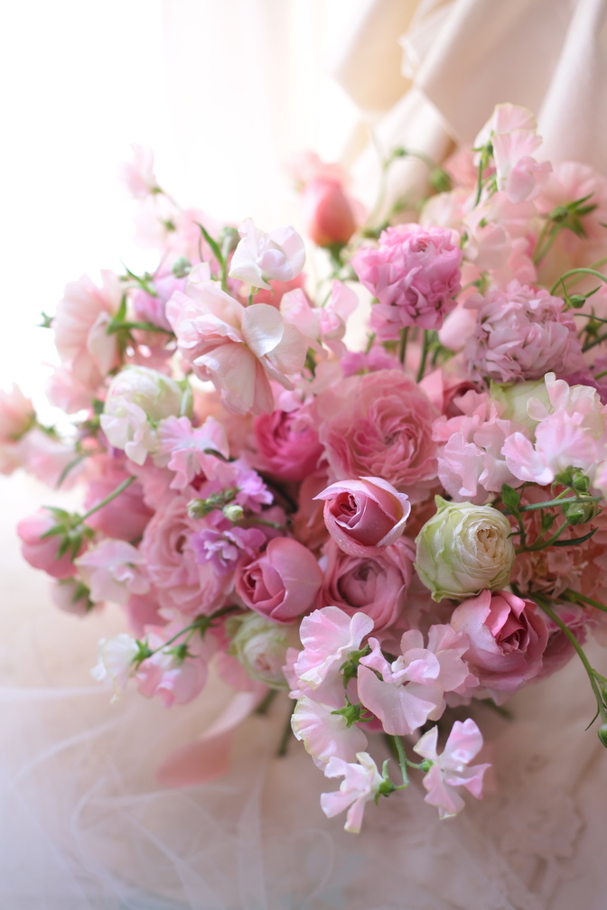 特別な日の花のギフト。
花は、心を形にしたもの、心を贈るもの