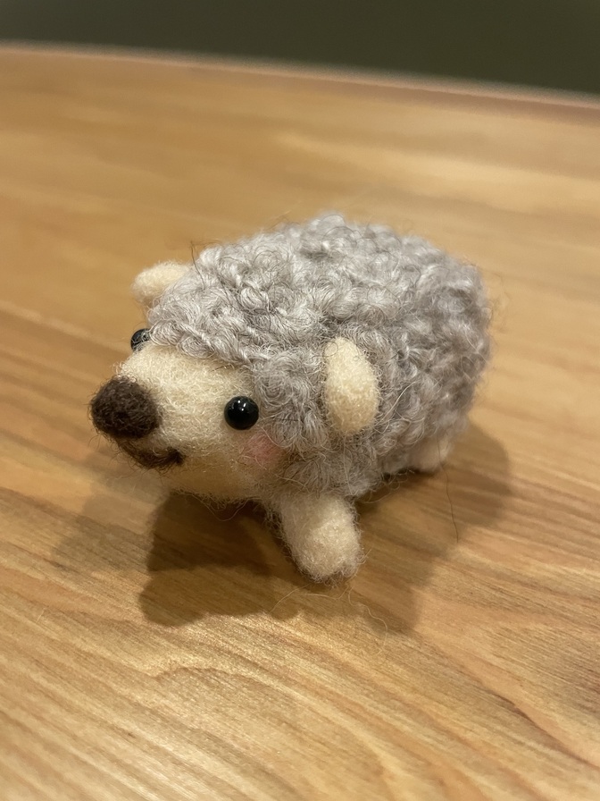 羊毛フェルトでオリジナルアイコンぬいぐるみ作ります！