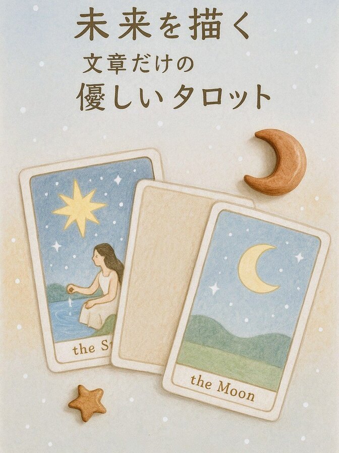 未来を描く、文章だけの優しいタロット占い　仕事

