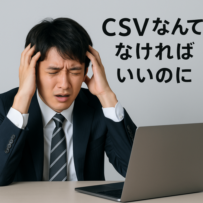 CSV苦手な方関数・GAS・VBAでExcelを使える自動化