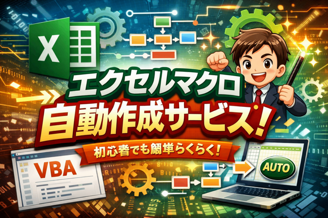 マクロ作らせてください！