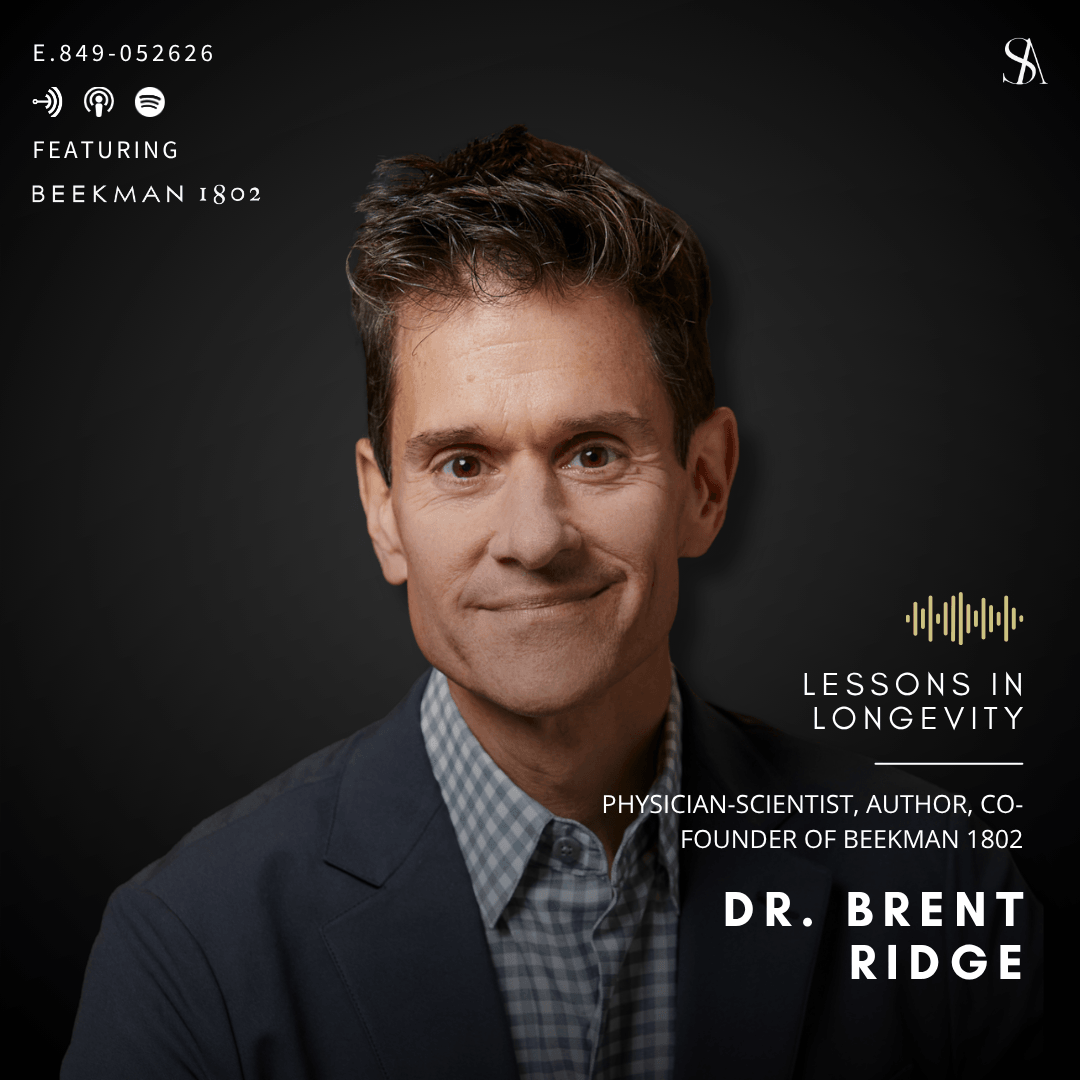 Why Kindness Belongs in the Longevity Conversation with Dr. Brent Ridge of Beekman 1802