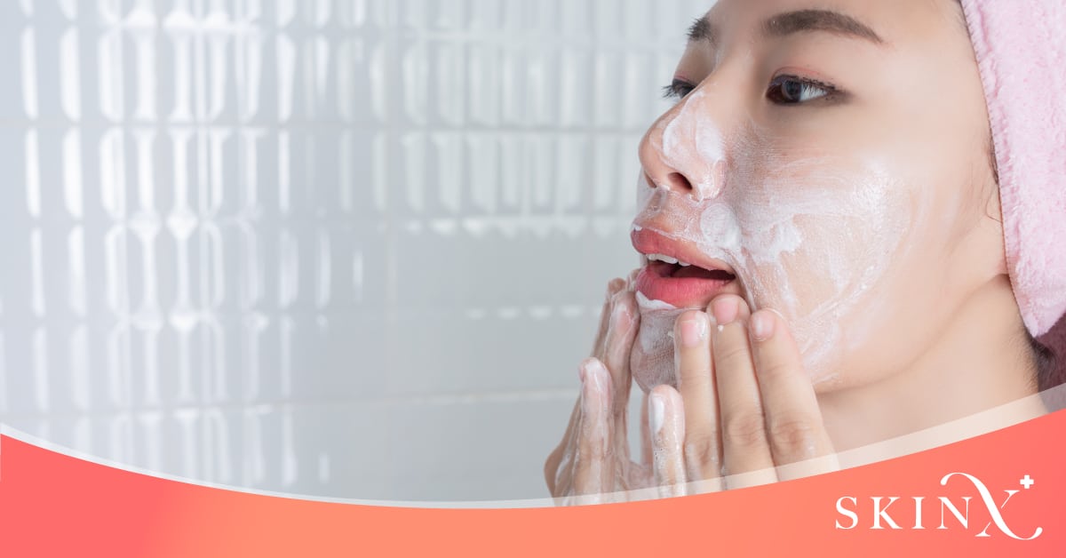 การทำความสะอาดผิวหน้า
