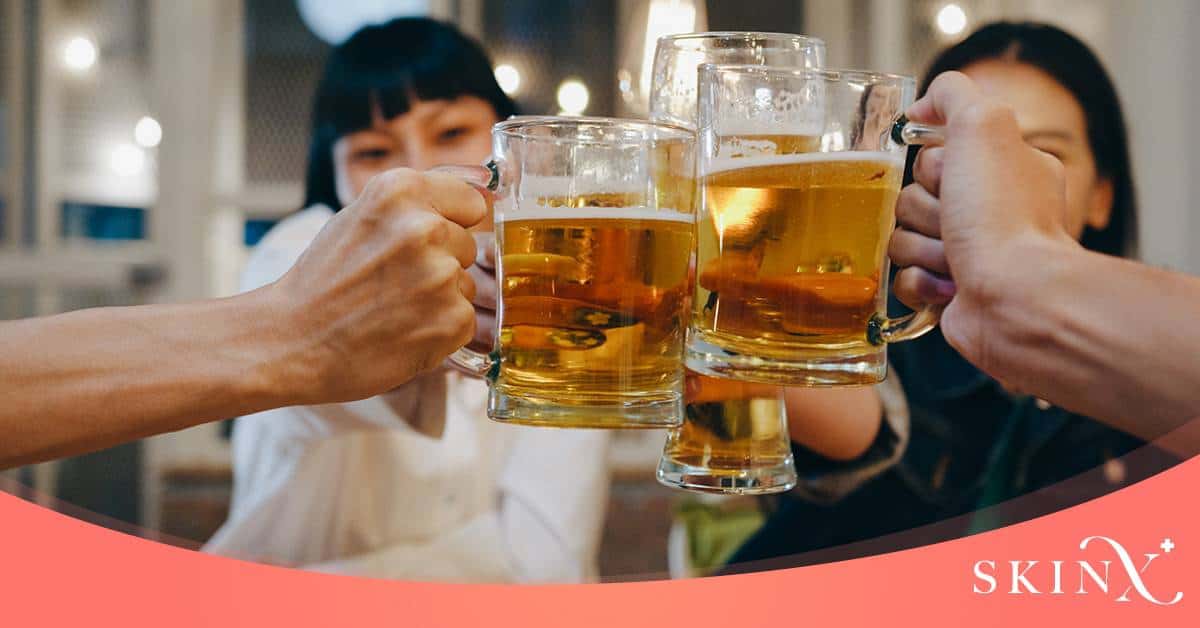 งดเครื่องดื่มแอลกอฮอล์หลังฉีดฟิลเลอร์